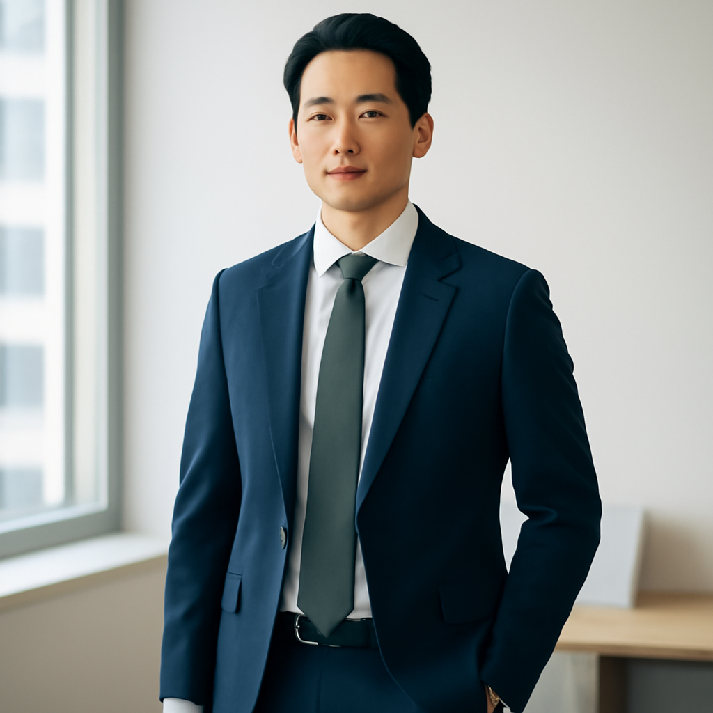 남성오피스룩 대표 이미지